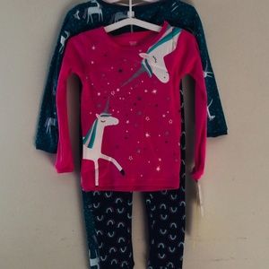 4pc Unicorn pajamas
